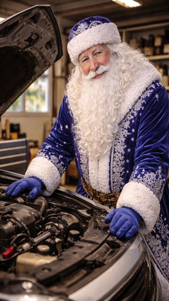 Дед Мороз-механик