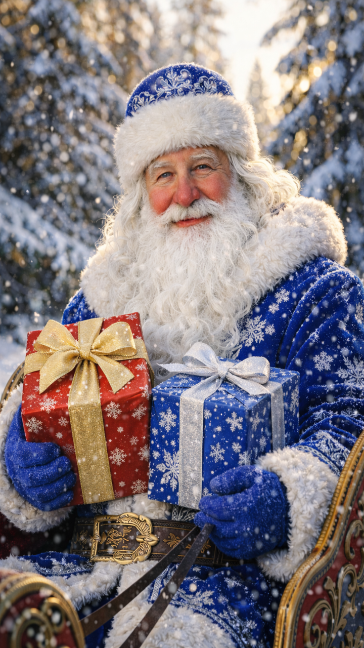 Дед Мороз с подарками